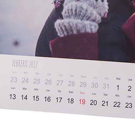 Calendario A3 personalizado